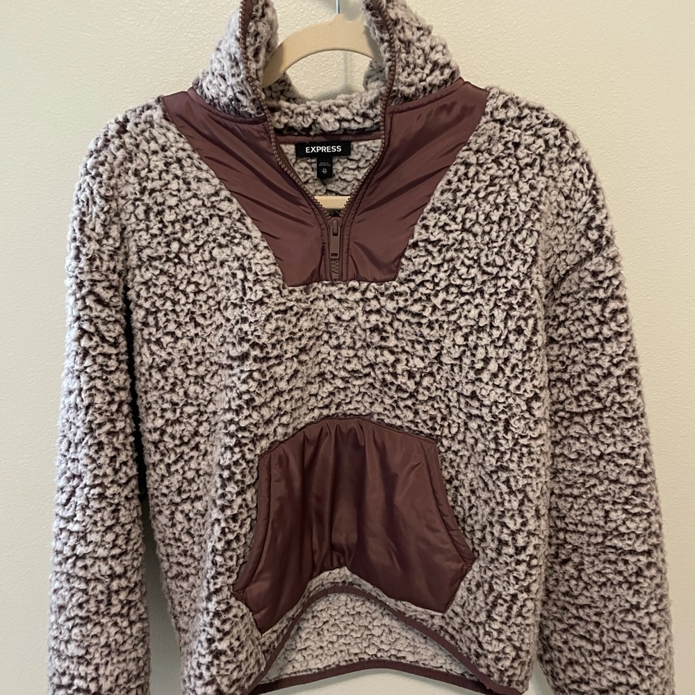 Express Fuzzy Sweater
